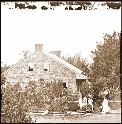 Gettysburg Pa. Headquarters of Gen. Robert E. Lee on the Chambersburg Pike