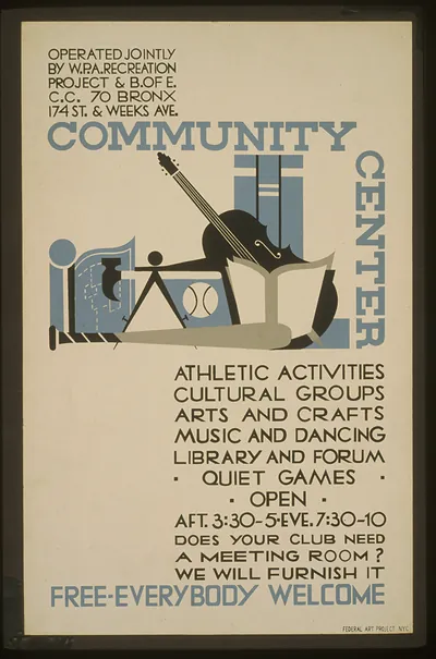 Community Center Free - everybody welcome.