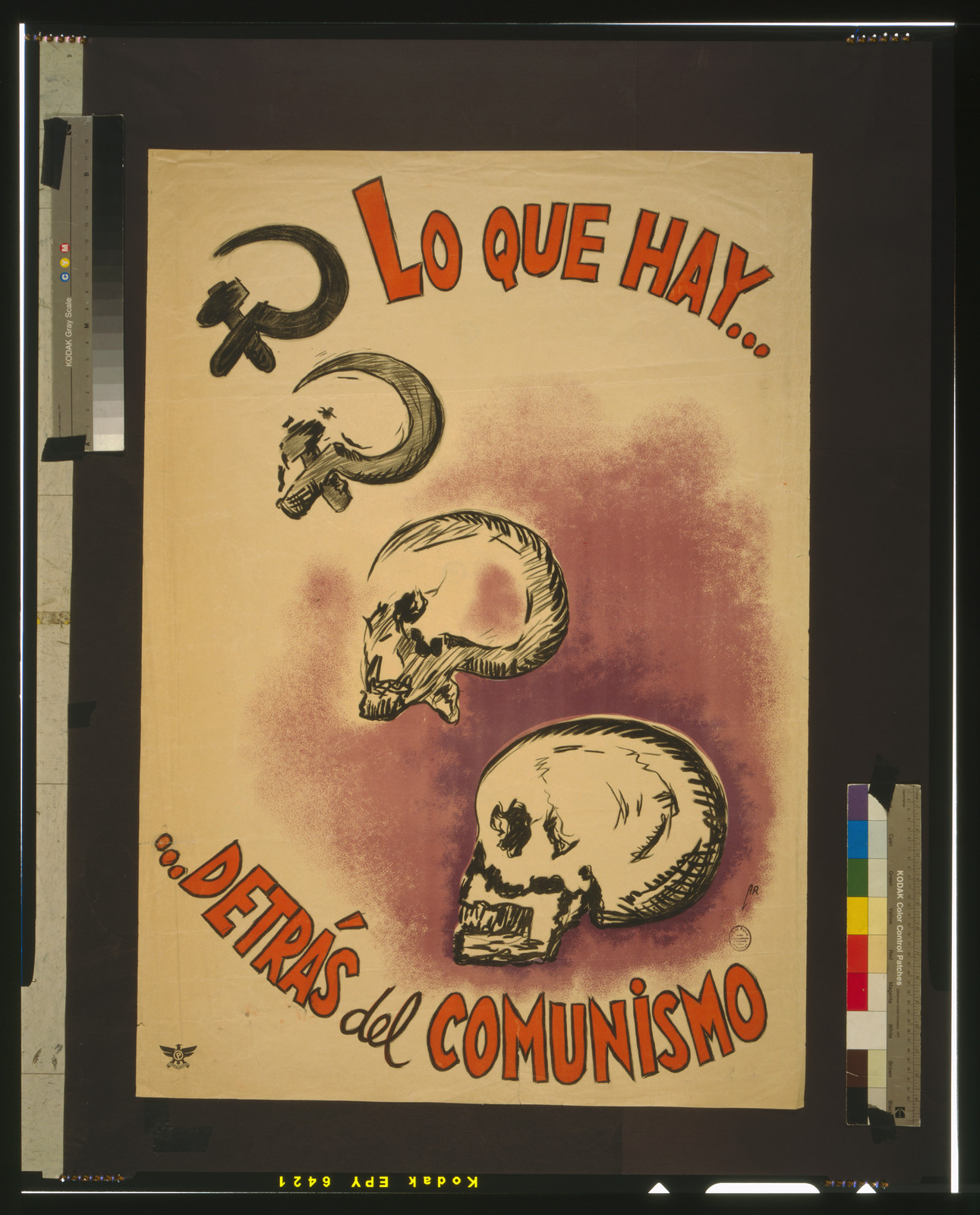 Lo que hay ... detrs del comunismo, [Spain : s.n., between 1936 and 1939] — vintage poster