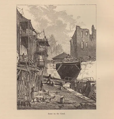 Scene on the Canal
