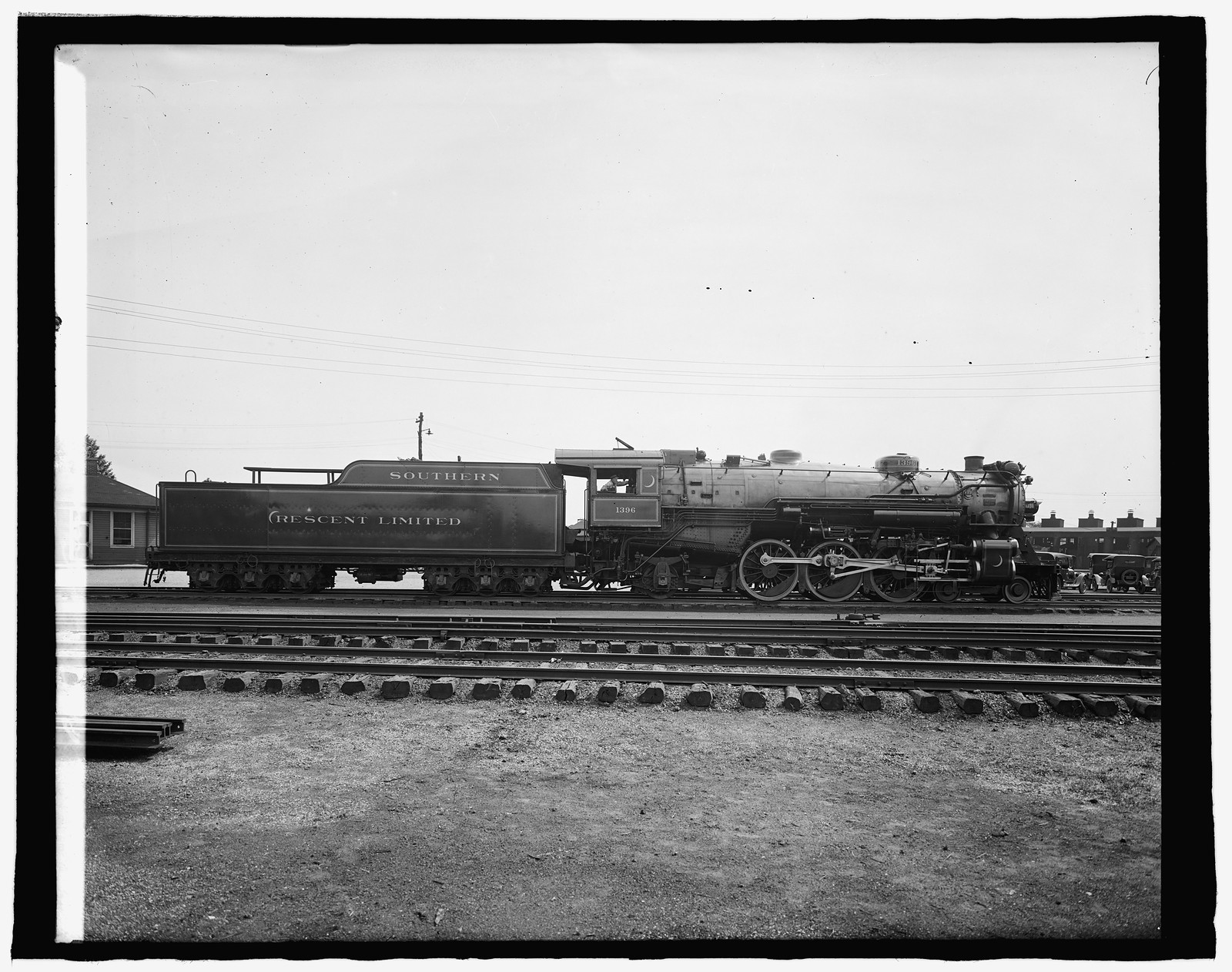 Southern R.R. Co. Crescent Locomotive, [between 1916 and 1917] — historic photograph