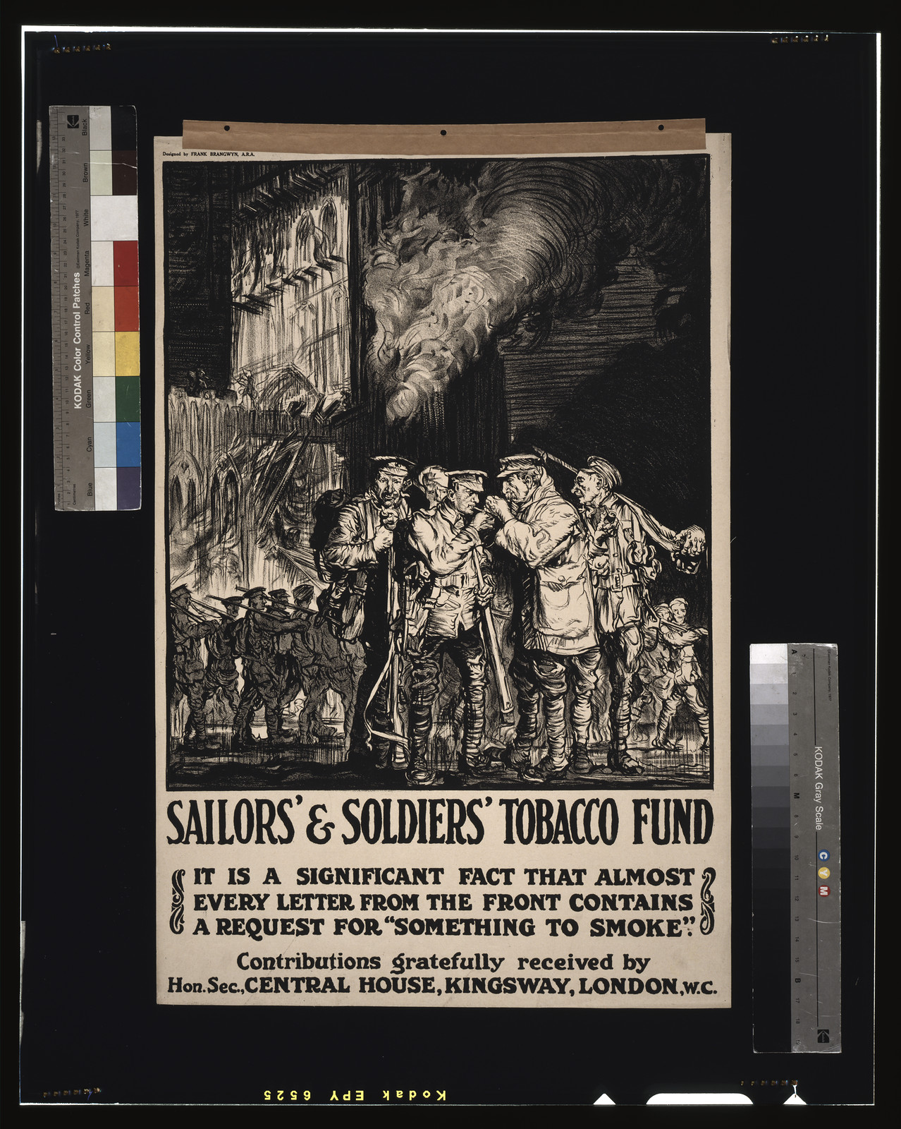 Sailors Soldiers Tobac, 1915 — historic image
