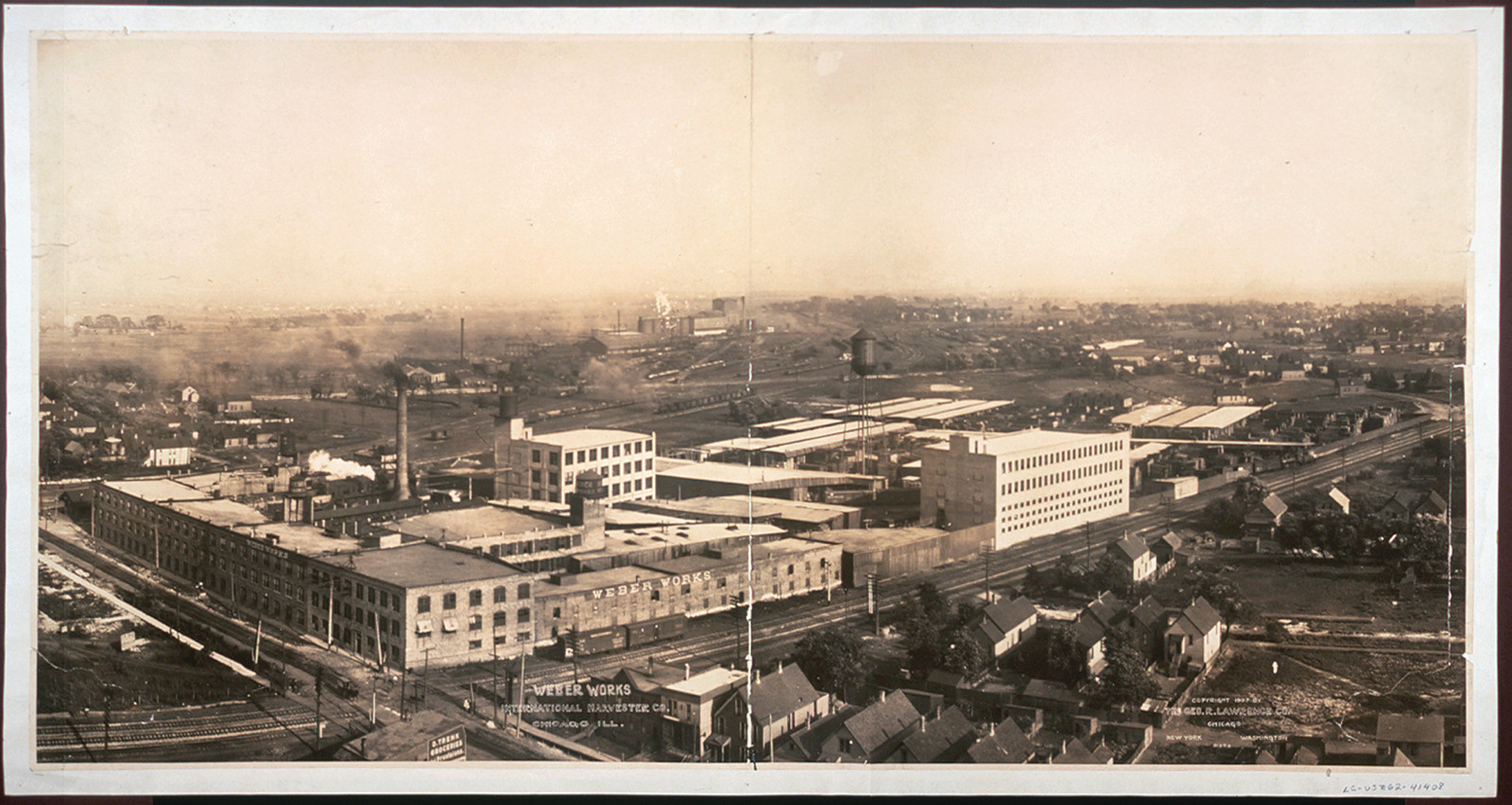 International Harvester, Chicago, A, Illinois, 1907, 1907 — historic image