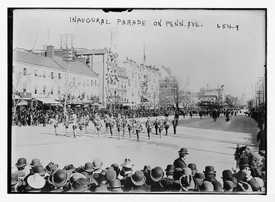Inaugural parade on Pennsylvania Ave., Washington, D.C.