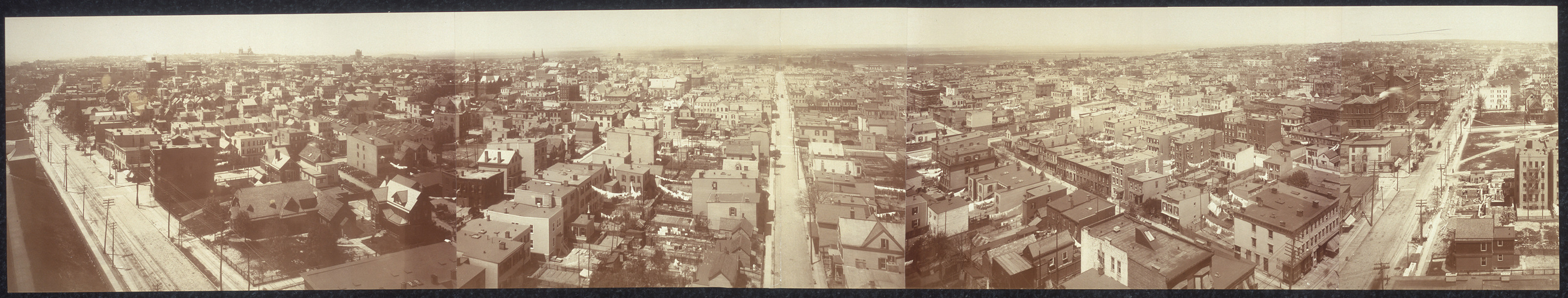 North Hudson County Panorama, New Jersey, 1909, 1909 — historic image