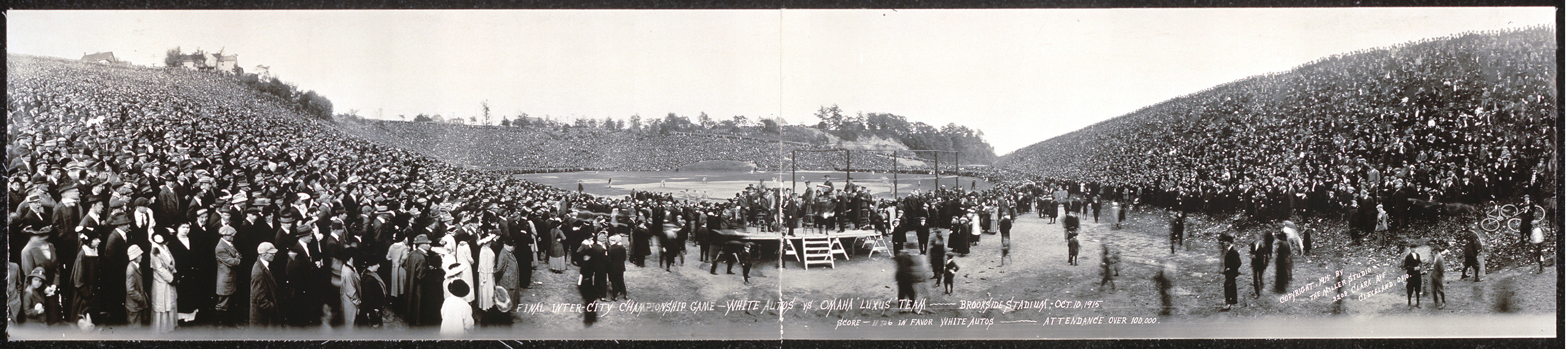Brookside Stad Clevland 1915, Ohio, 1915, 1915 — historic image