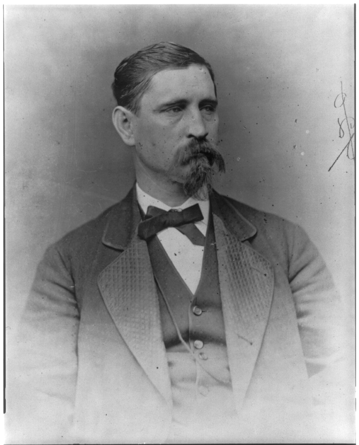 [James Matlack Scovell, 1833-, bust portrait, facing right] — historic photograph