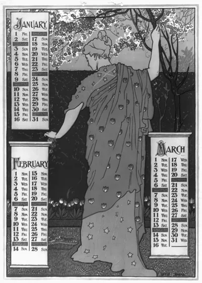 Poster calendar [for] 1897