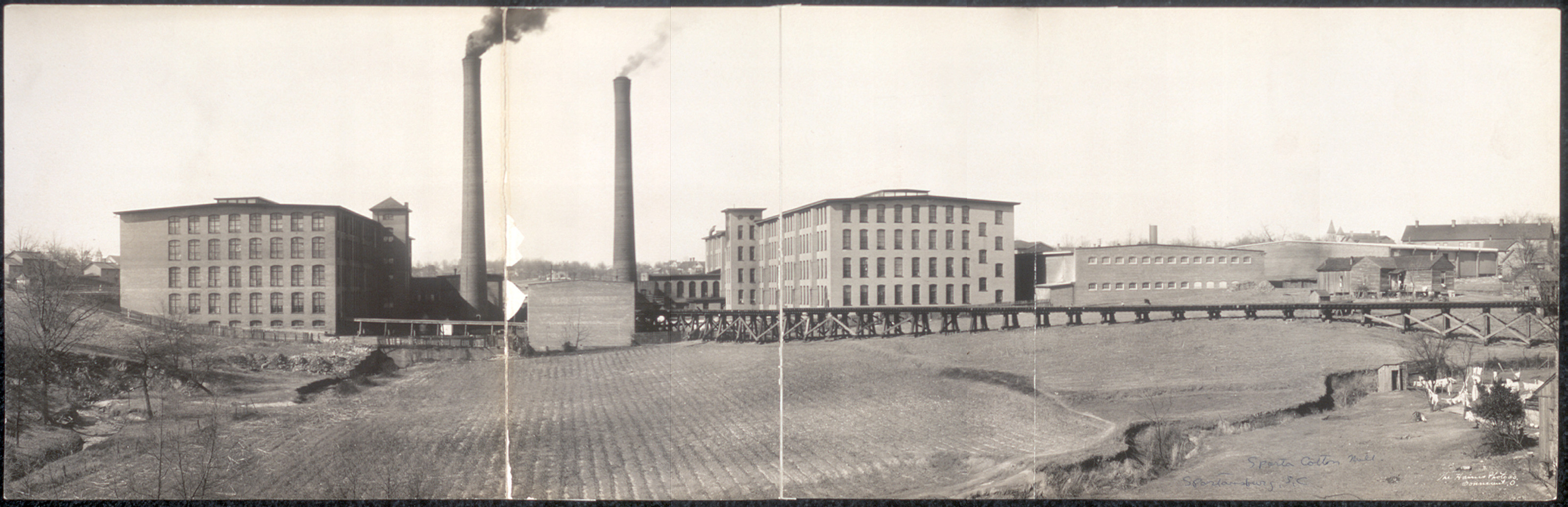 Sparta Cotton Mill, Spartanburg, South Carolina, 1909, 1909 — historic image