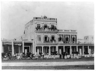 Hotel del Telégrafo / C.D. Fredricks y Daries, Calle de la Habana, no. 108.