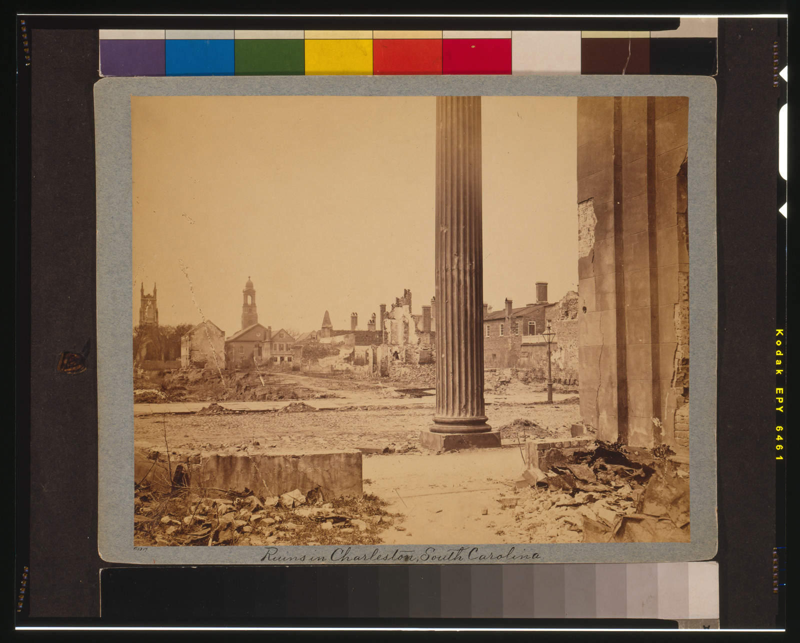 Ruins in Charleston, South Carolina, [photographed between 1861 and 1865, printed later] — historic photograph