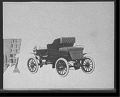 [Northern Manufacturing Company automobile, rear-quarter view]