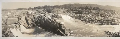 Great Falls, Va., site of historic mill built by George Washington, Virginia