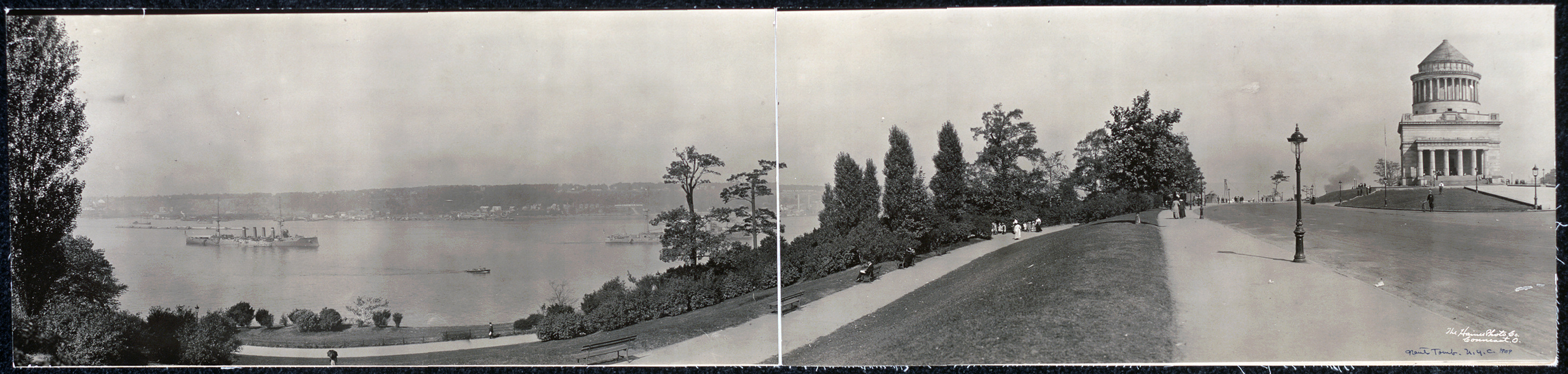 Grants Tomb Riverside Dr NYC, New York, 1909, 1909 — historic image