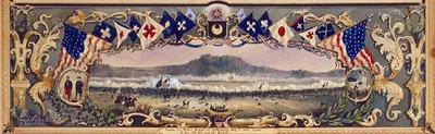 Capture of a Rebel Brigade at Gettysburg July 1st 1863 by the 6th Wis, 95th N.Y. and 14th N.Y.S.M.