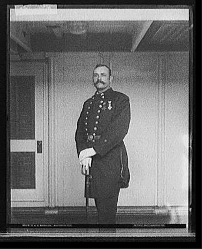 U.S.S. Brooklyn, Boatswain Hill, [between 1896 and 1899] — historic photograph