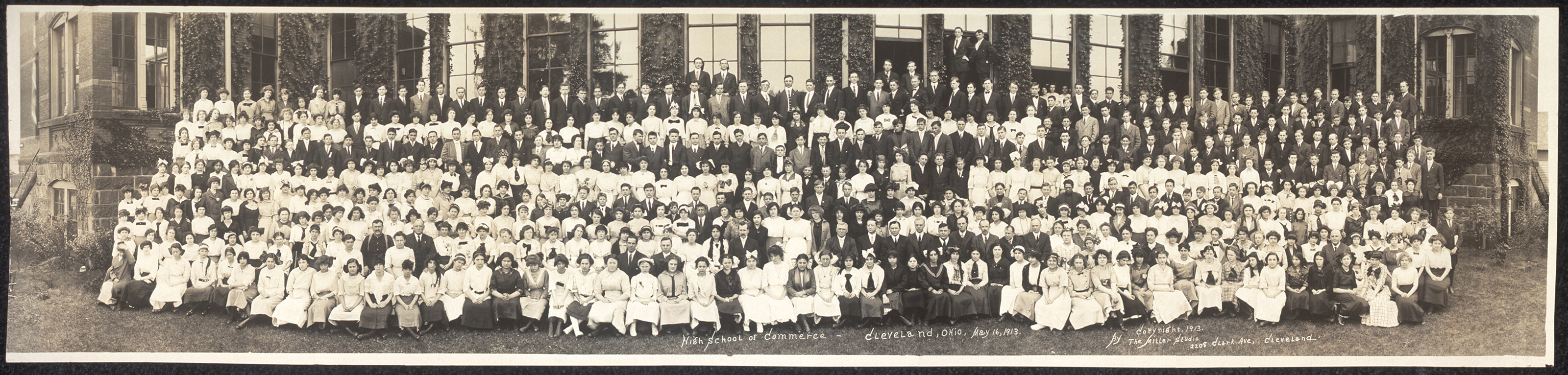 High School of Commerce, Cleveland, Ohio, 1913, 1913 — historic image