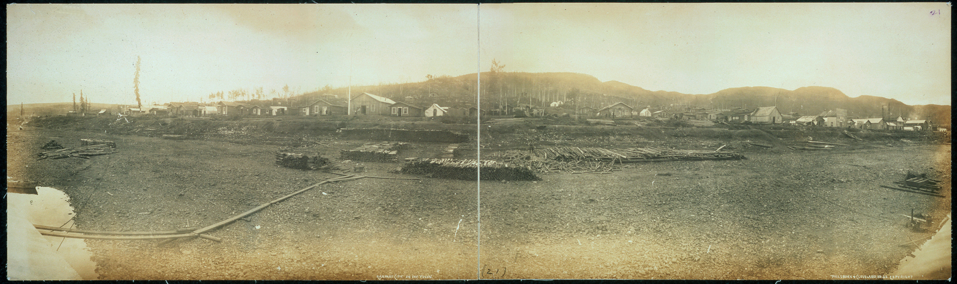 Rampart City Yukon, Alaska, 1915, 1915 — historic image