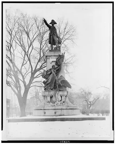 [Statue of Comte de Rochambeau, Lafayette Park, Washington, D.C.]