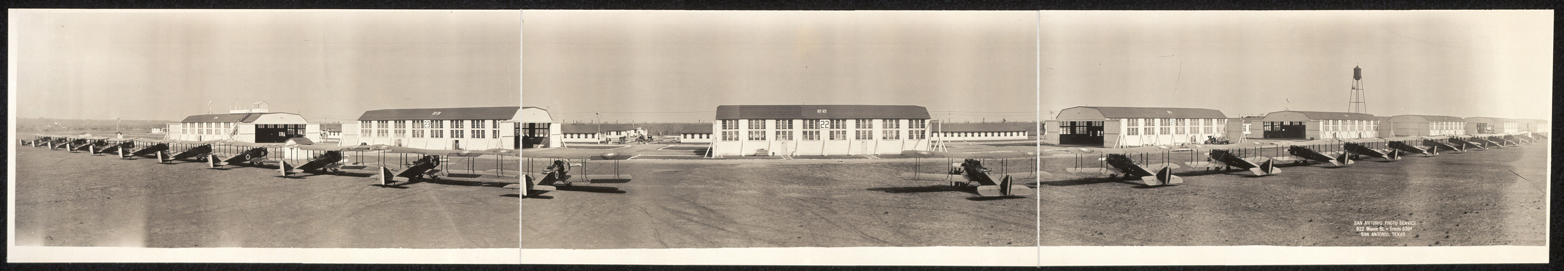 Airfield near San Antonio, Texas, 1920, 1920 — historic image