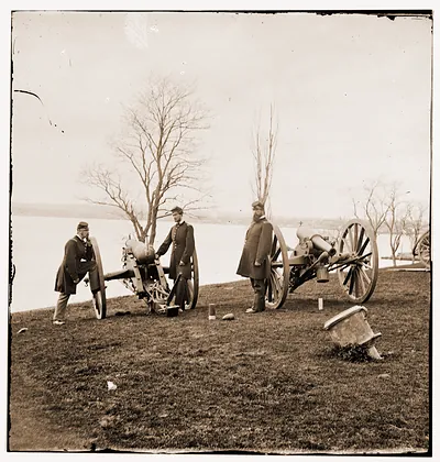 Washington District of Columbia. Wiard guns at U.S. Arsenal