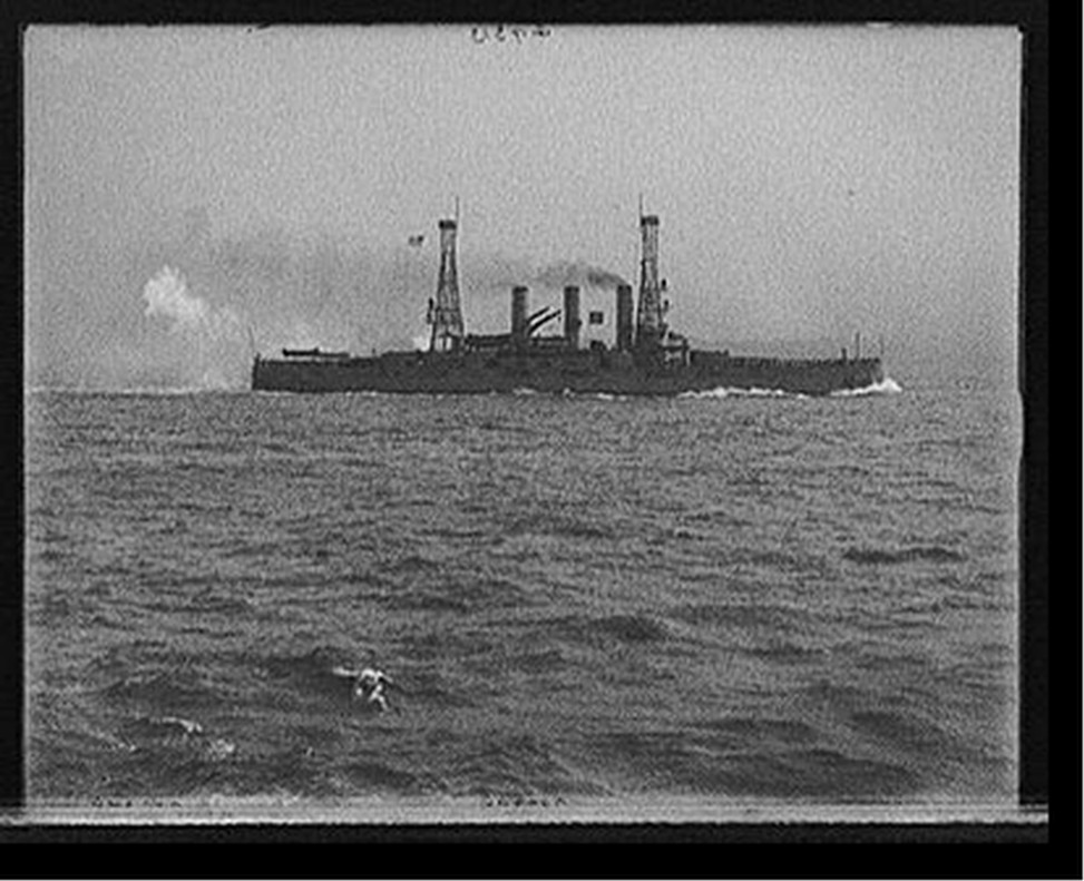 [U.S.S. Vermont], [between 1907 and 1915] — historic photograph