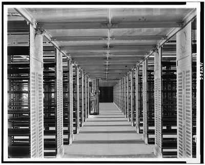 Interior of the bookstack