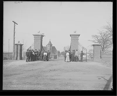 The Lincoln gates, Tuskegee Institute, Ala.