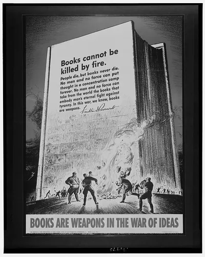 Books are weapons in the war of ideas / S. Broder.