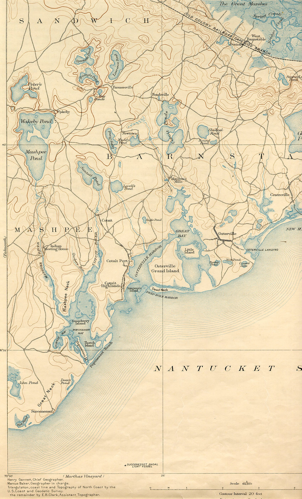 barn 93 sw, Massachusetts — antique map