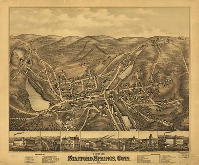 Stafford Springs, Connecticut, 1878