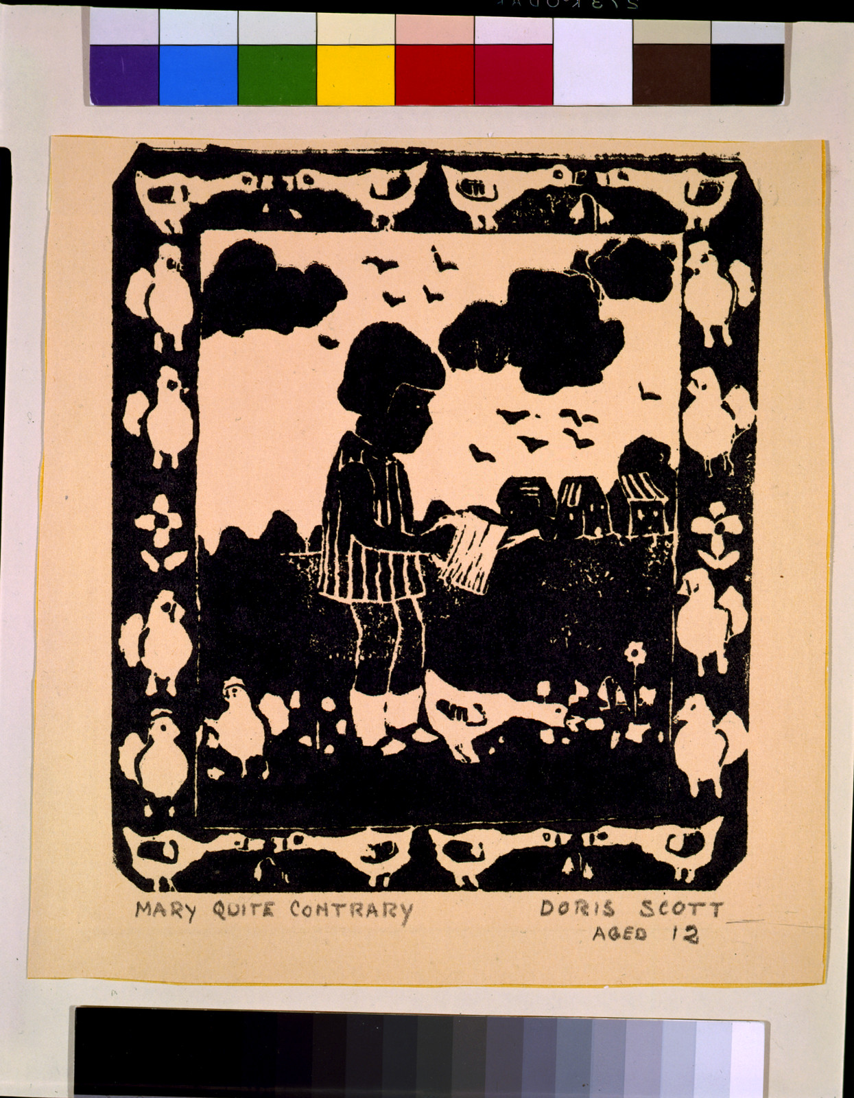 Mary Quite Contrary / Doris Scott., [1933?] — historic print