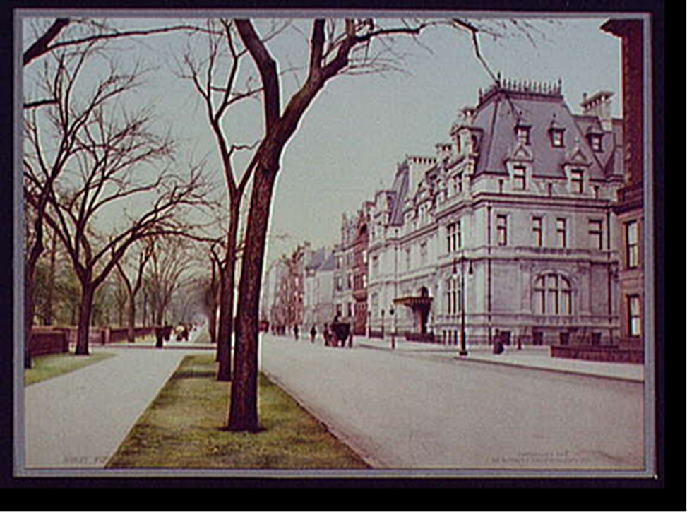 Fifth Avenue at Sixty-Fifth Street, New York City, c1901. — historic print