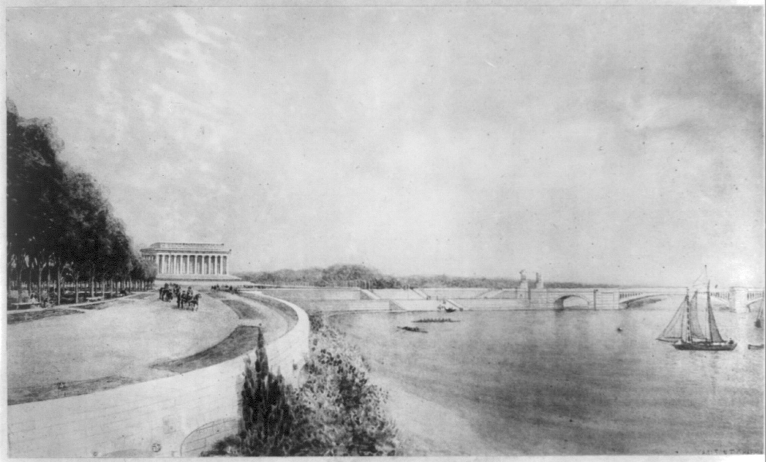 Lincoln Memorial, Washington, D.C., [no date recorded on caption card] — historic photograph