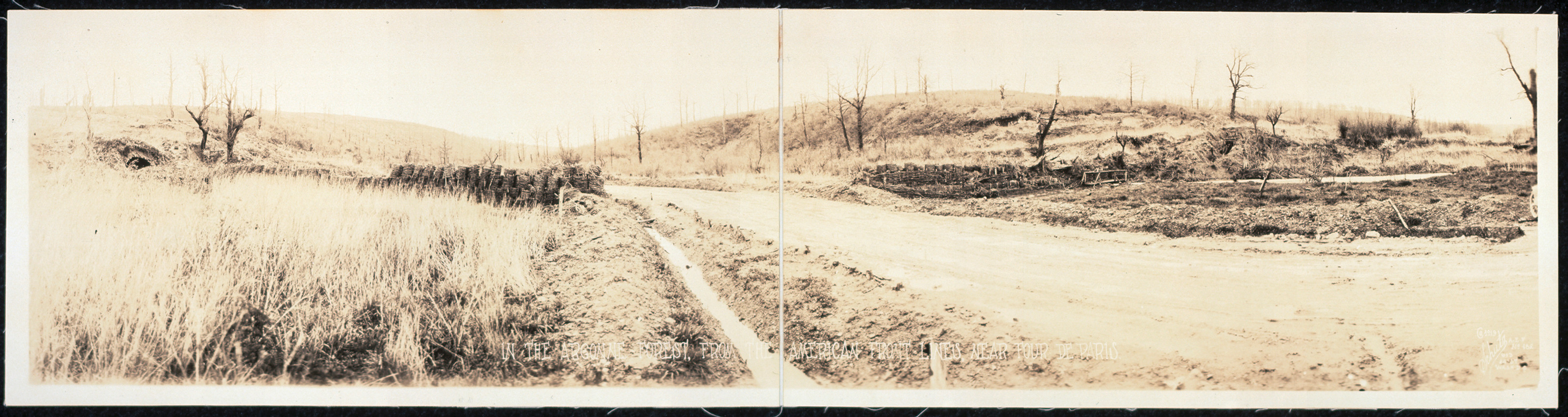 Argonne Forest Four de Paris, France, 1918, 1918 — historic image
