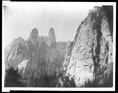 [Cathedral Spires, Yosemite National Park, Calif.]