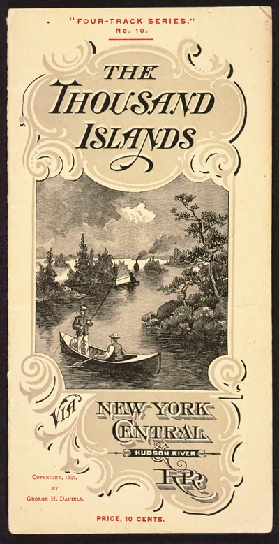 The Thousand Islands via New York Central & Hudson River RR