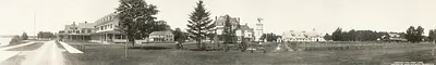 Saranac Inn from lake, New York, 1912