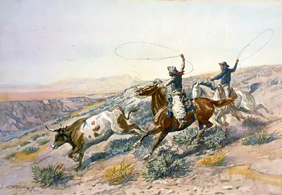 Buccaroos / C.M. Russell.