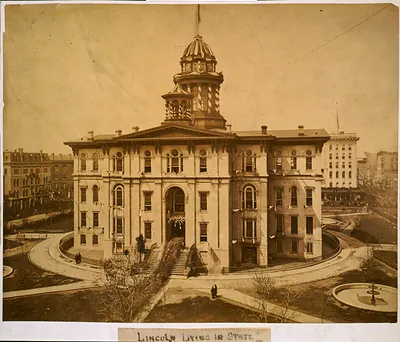 Lincoln lying in state / S.M. Fassett, photographer, Chicago.
