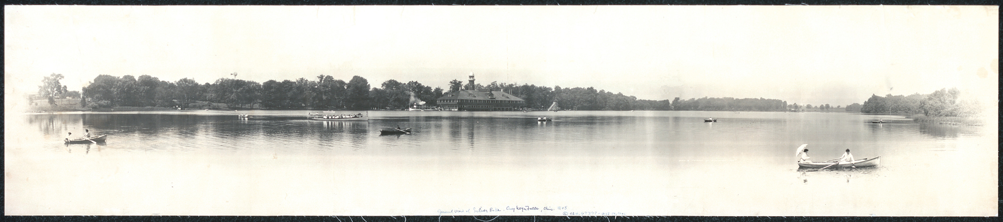 Silver Lake, Cuyahoga Falls, Ohio, 1905, 1905 — historic image