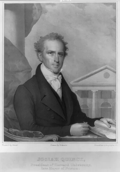 Josiah Quincy, President of Harvard University, late mayor of Boston