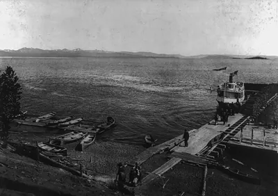 Zillah on Yellowstone Lake, Wyoming