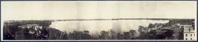 Panorama Minneapolis, Minnesota, 1910