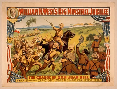 William H. West's Big Minstrel Jubilee: The Charge of San Juan Hill