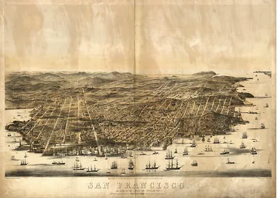 San Francisco, California, 1864