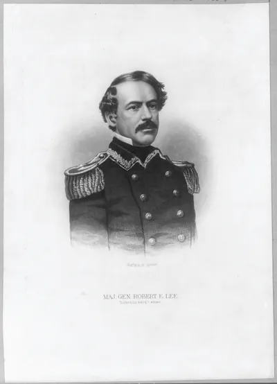 [Robert Edward Lee, 1807-1870, head and shoulders portrait, facing right; as Col., U.S. Cavalry]