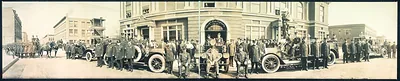 IN Gary's Fire fighters 1914 PHOTO