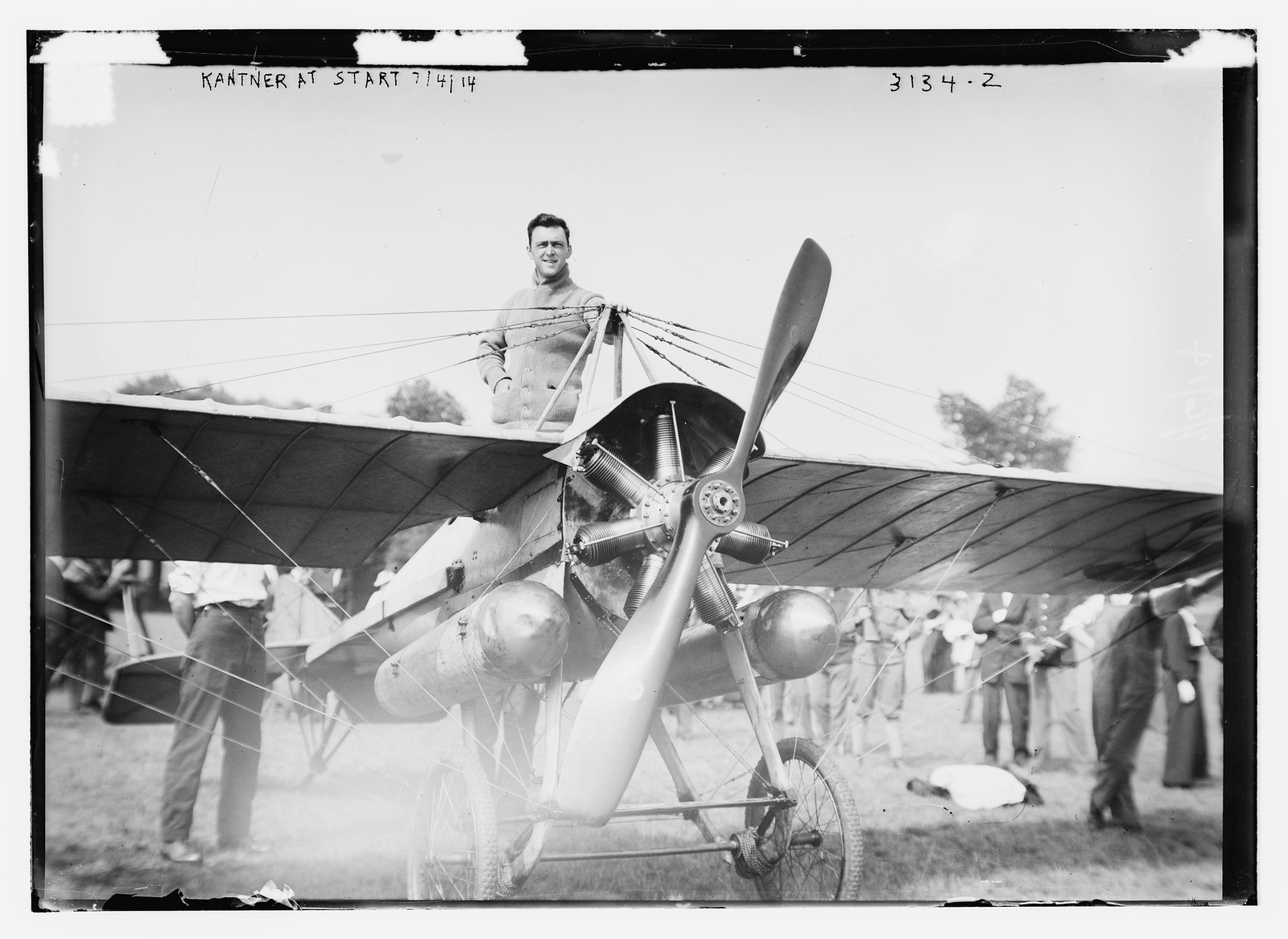 Kantner at Start, n/a — historic photograph