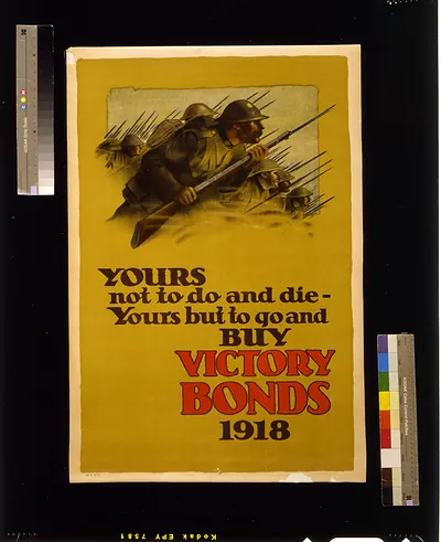 Yours not to do and die -- yours but to go and buy Victory Bonds
